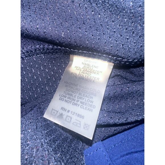 Title Nine Skort Skirt + Shorts Blue Tennis Pickleball Golf Flare Swing Size 2 - Picture 9 of 14